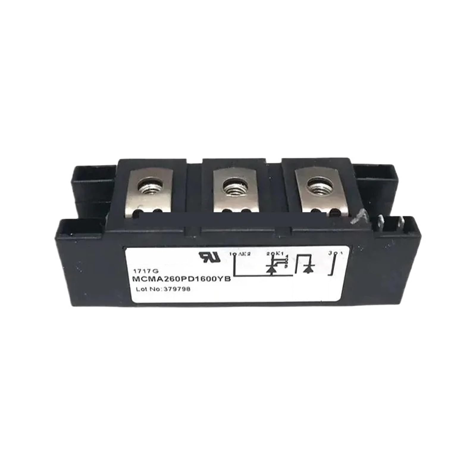 Module redresseur MCMA260PD1600YB haute tension pour commutation stable et sûre
