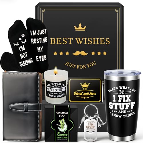 Giftota Gifts for Him, Funny Birthday Gift for Men Handyman Themed, Valentine, Father’s...