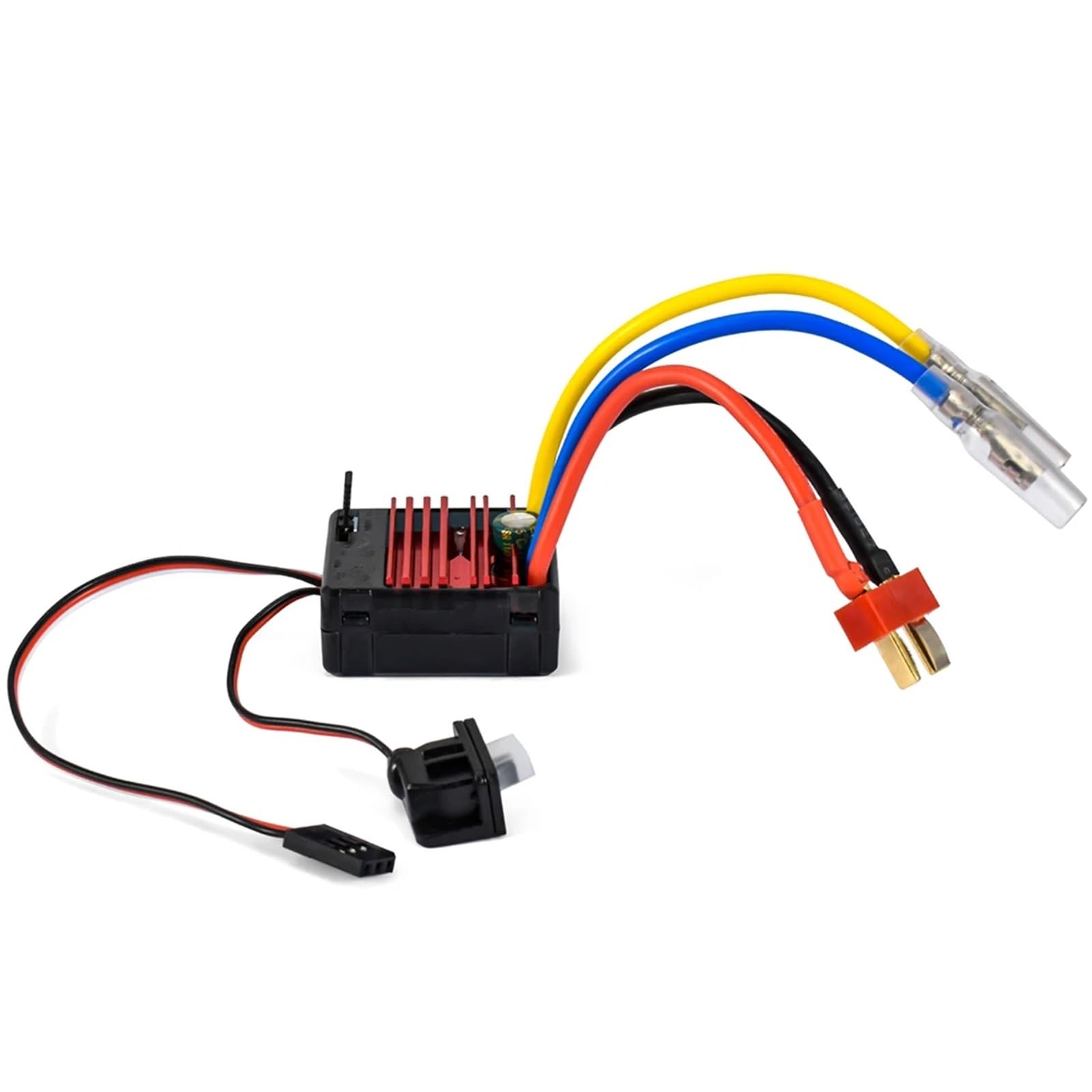 Rc Variateur Itesse pour 9IMOD IP65 1/10 Étanche 60A Brossé ESC 5V/2A Bec 550 540 Moteurs Chenille RC Pièces De Voiture Accessoires Chenilles Modifiées