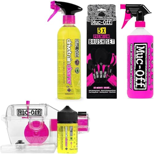 Image of Muc-Off Nano Tech Bike Cleaner 1L | Biodegradable Formula, Safe on Carbon Fibre and All Surfaces | Breaks Down Dirt on a Molecular Level