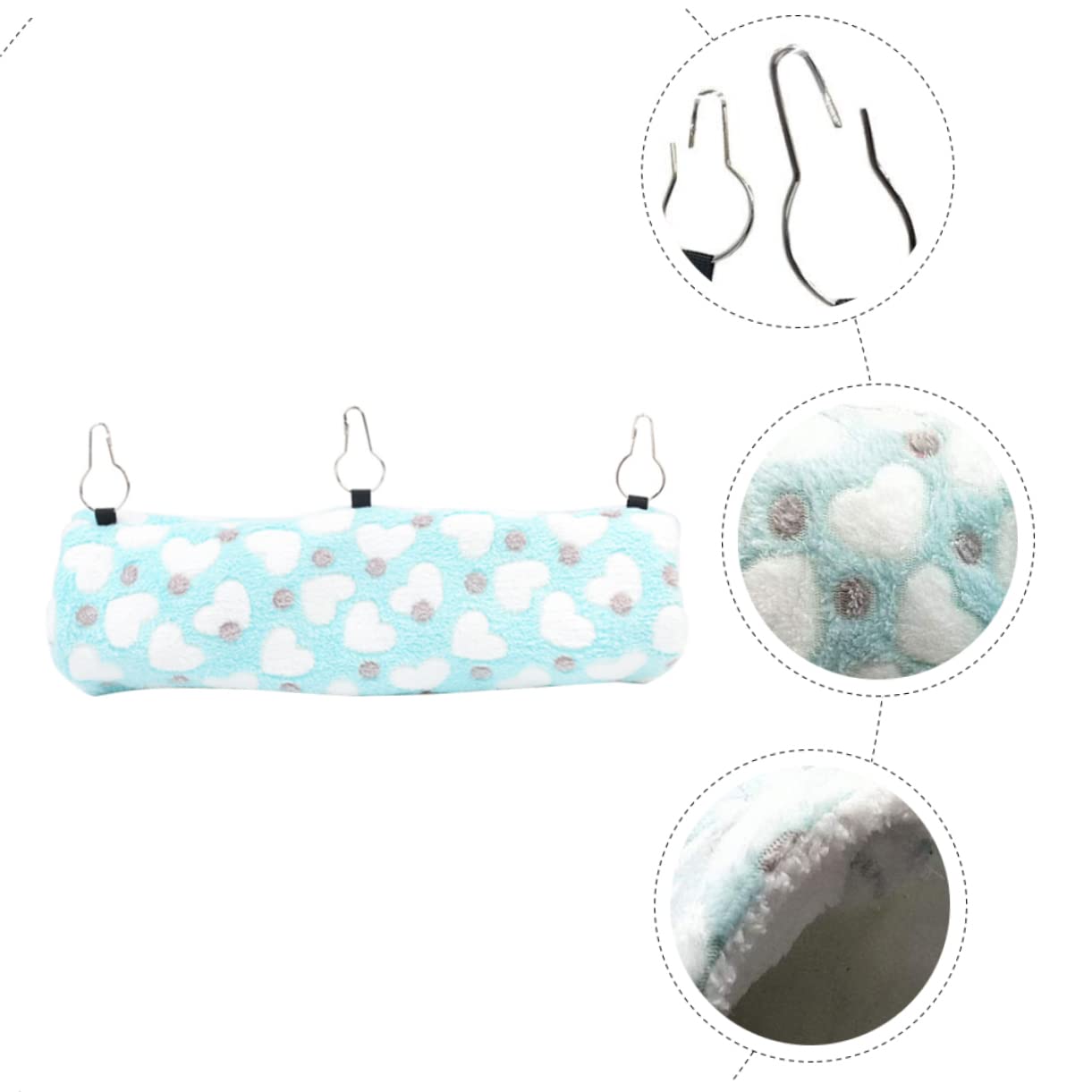DOITOOL 2stücke Squirrel Hängematte Bett Bequeme Und Atmungsaktive Hängematte Für Kleine Haustiere Für Hamster Chinchillas Und Andere Kleintiere Warmes Nest Für Jahreszeiten