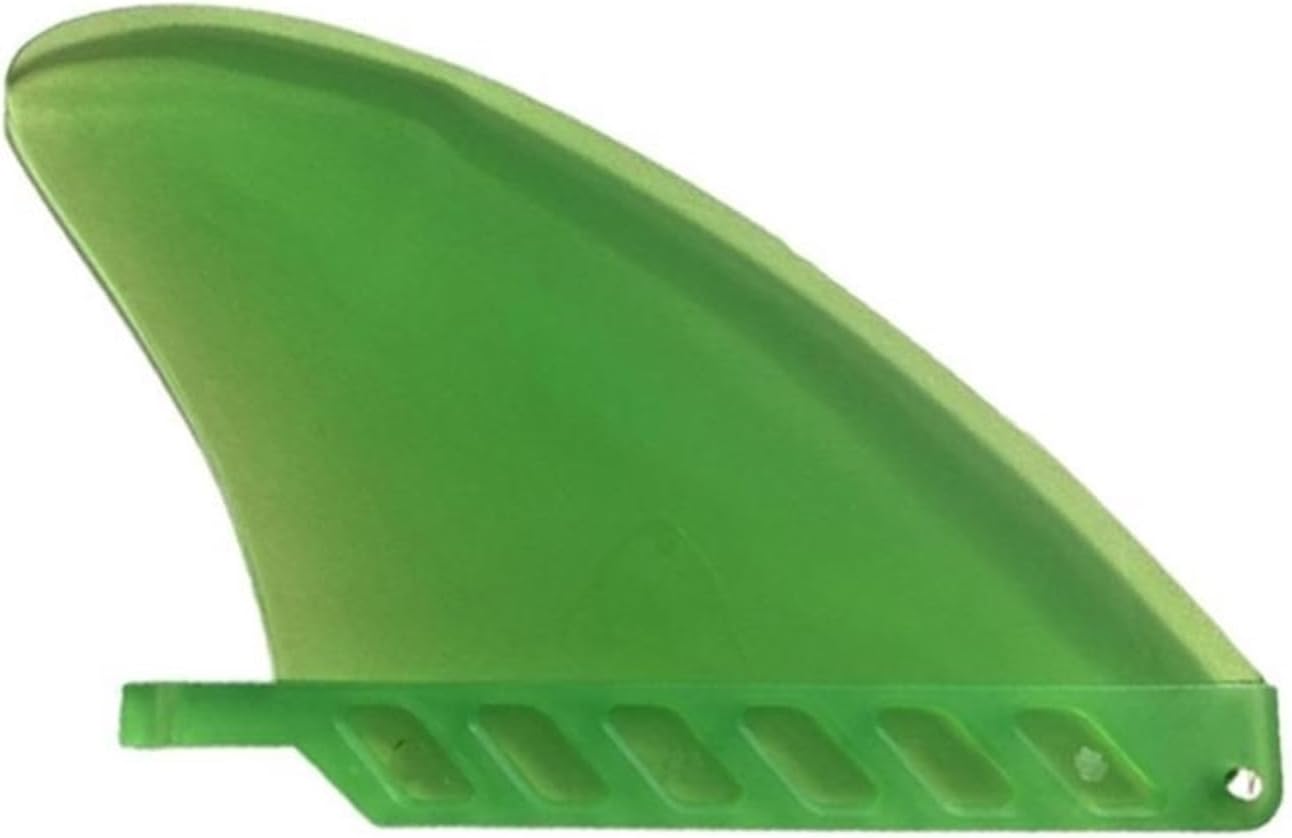 X7AC Soft Flexible Center Fin White Fin White Fin Single Center Fin