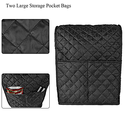 Balfer Stand Mixer Cover Dust-Proof With Organizer Bag For Kitchenaid Mixer (Black) #TOP1