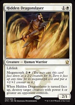 Magic The Gathering - Hidden Dragon Slayer (023/264) - Dragons of Tarkir