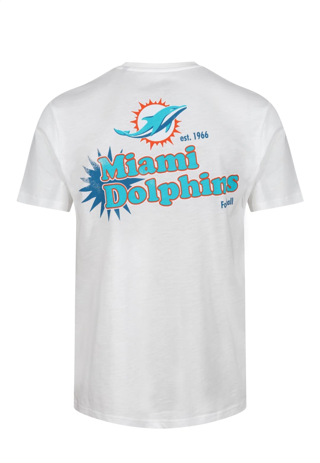Recovered Prodotto per Tifosi NFL Football Americano Maglia Fanshirt Bianco Estate Logo della Squadra