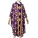 COSDREAMER Unisex Church Vestments Priest Clergy Chasuble Catholic Mass Costume Robe