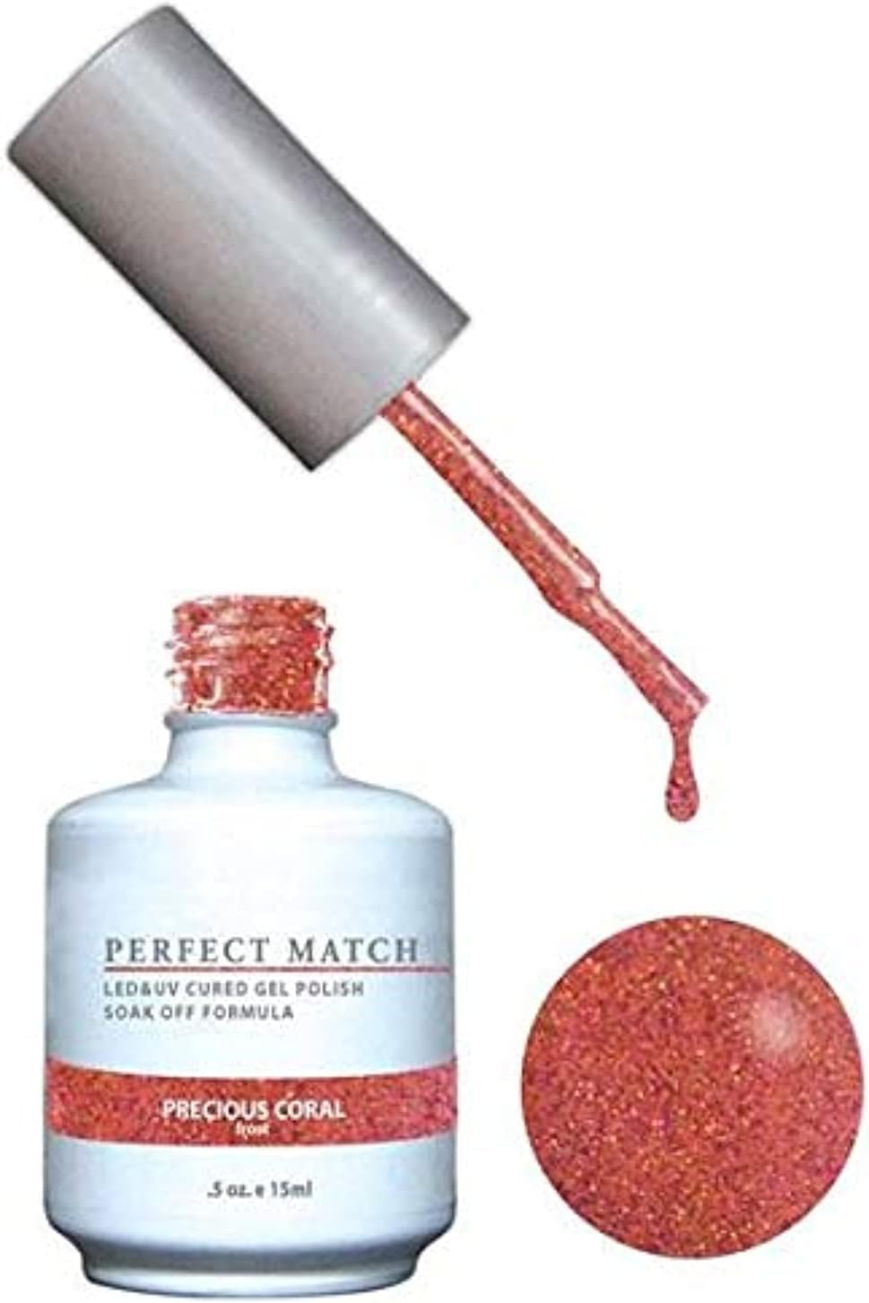 Lechat Perfect Match Gel Polish - Precious Coral [PMS124]