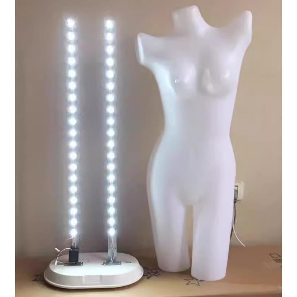Amazon｜LED 女性マネキン、ライト付きボディ トルソー ドレス