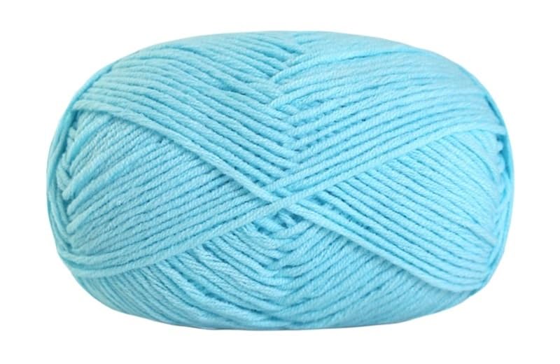 Fil de coton pour crochet et tricot : créez vos plaids et amigurumis avec 5 rouleaux de 50g