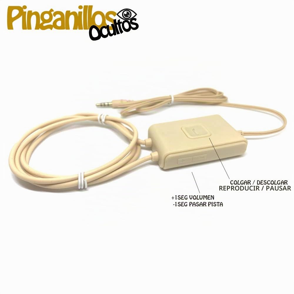 Imán V3 + Cámara Botón Espía WiFi (Carne)