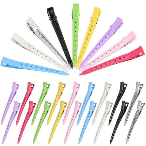 Pinzas de pelo estilo pato clips para peinados secciones de cabello y peluquería multiusos