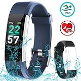 【Compatibles Y Fácil de Cargar】 Pulsera deportivo compatible con movil Android e iOS. Bluetooth 4.0 o superior, iOS 7.1 o superior, Android 4.4 o superior. (No funciona con iPad / Tablet / PC / Teléfono Windows / Samsung J3, HUAWEI P8 / P8 Litem / P10 / P10 PLUS) Descargue la APP "VeryFitPro". La reloj deportivo tiene conector USB incorporado que puede conectar a cualquier adaptador de alimentación universal para cargar.