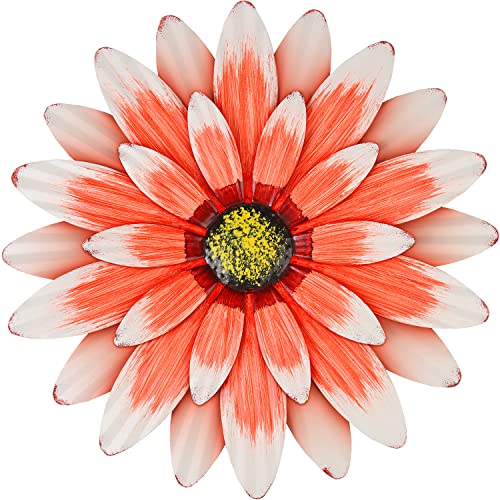 Fleurs en métal durables et résistantes aux intempéries pour jardin