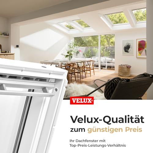 Original Velux Dachfenster - Thermo Technology (66 x 118) mit Eindeckrahmen