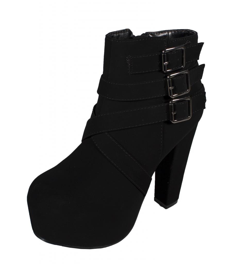 Speed Limit 98 Decor Women's Peep Toe Platform Strappy Heels