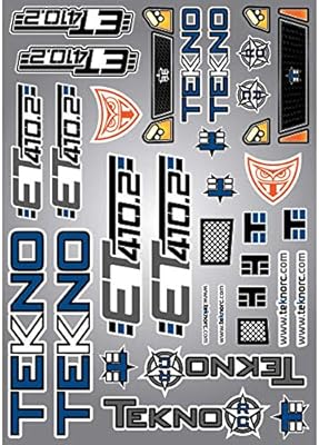 TEKNO RC LLC Decal Sheet (ET410.2), TKR7214