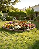 VEVOR Faux Stone Landscape Edging, No Dig Garden Edging Border, Flexible Blocks...