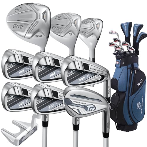 PGF Labs Women's Gold TP BG-77 Complete Golf Club Package Set [14-Pieces][Flex: Regular] [Hand: Right] [Length: Standard]