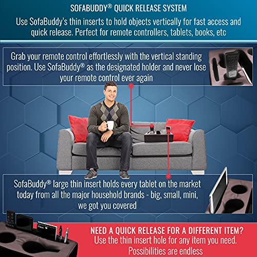 Sofa Buddy MOOKUNDY Praktischer Couch-Becherhalter, Couch-Untersetzer, Sofa-Becherhalter Das perfekte Getränkehalter Sofa Couch-Accessoire