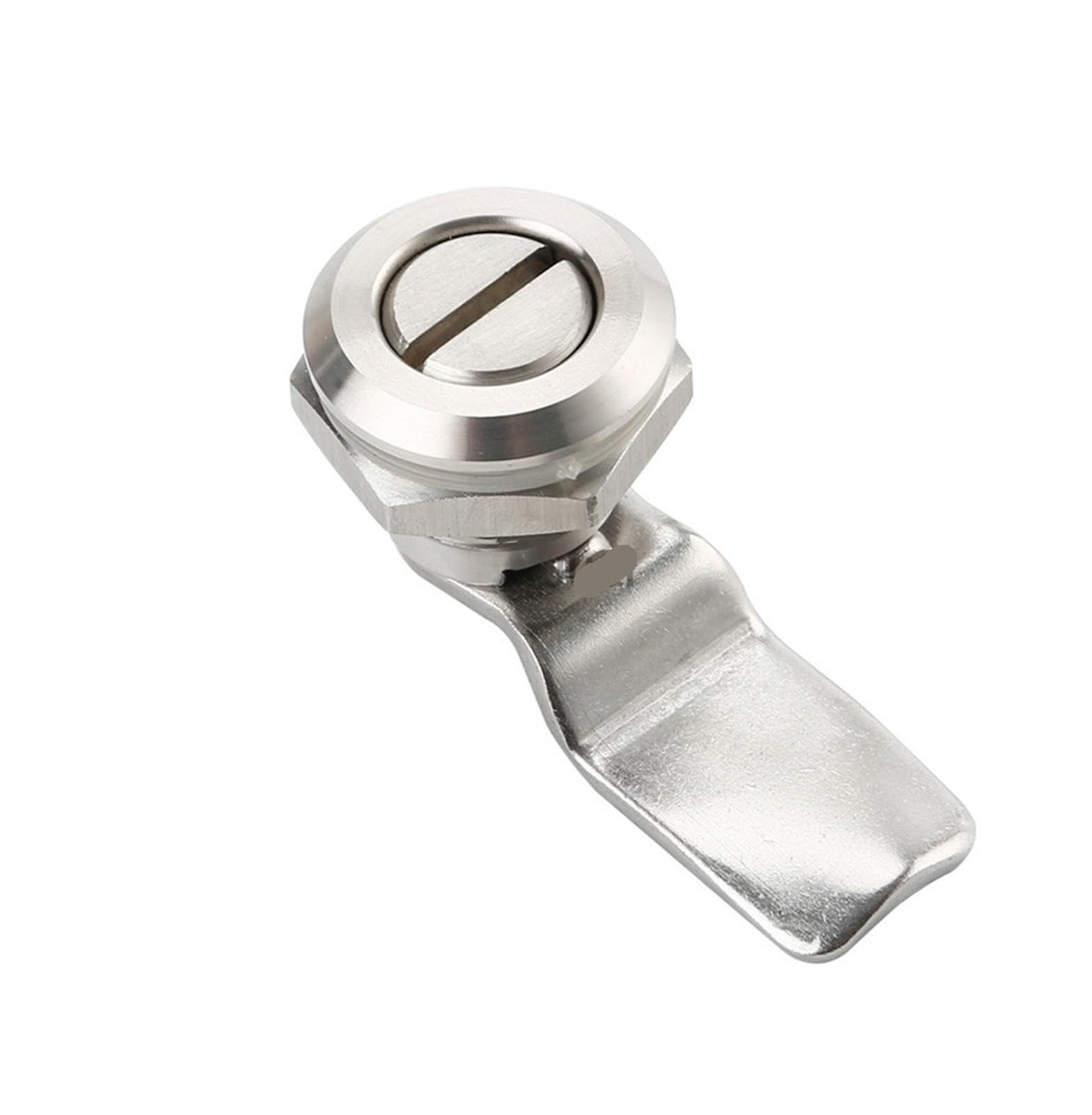 Wqgqpxob Slotted Lock 22Mm Distribution Cinet Lock Panel 304 Stainless Steel Slotted Door Cam Ms705 1Pcs