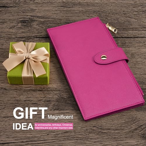 Travelambo RFID Wallet Women Bifold Multi Card Wallet Case with Zipper Pocke Credit Card Holder for Women by Travelambo - Image 7