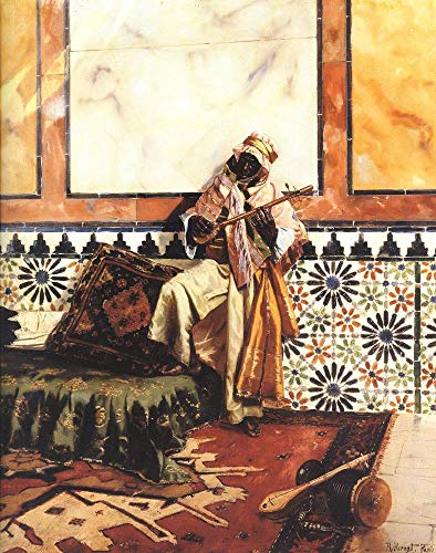 Peinture à l'huile faite à la main de Rudolf Ernst par un professeur d'art