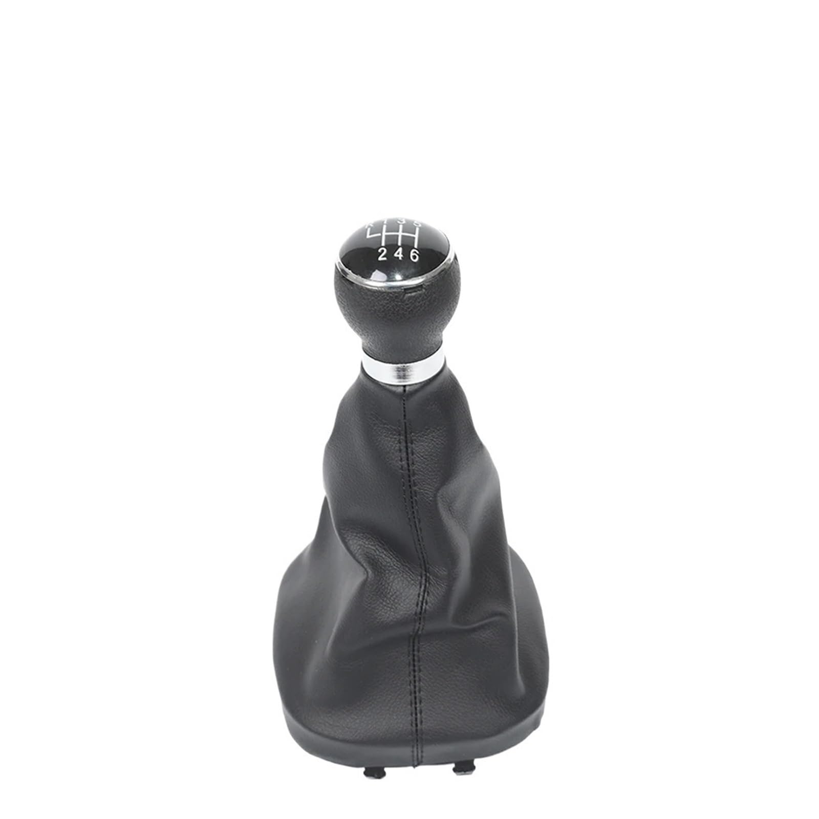 Grozzy Universal Shifter Handle Gear Shift Knob for VW for Touran for Caddy MK2 2003 2004 2005 2006 2007 2008 2009 2011 2012 2013 2014 2015(6speed)