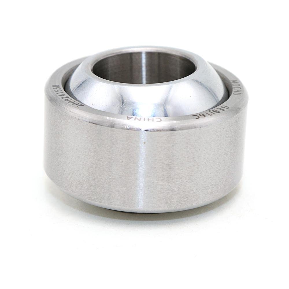 AXK GEC18 Radial Spherical Bearing 18x33x20x15.8mm, No-Clearance Design, 1PCS – Ideal for Industrial Applications