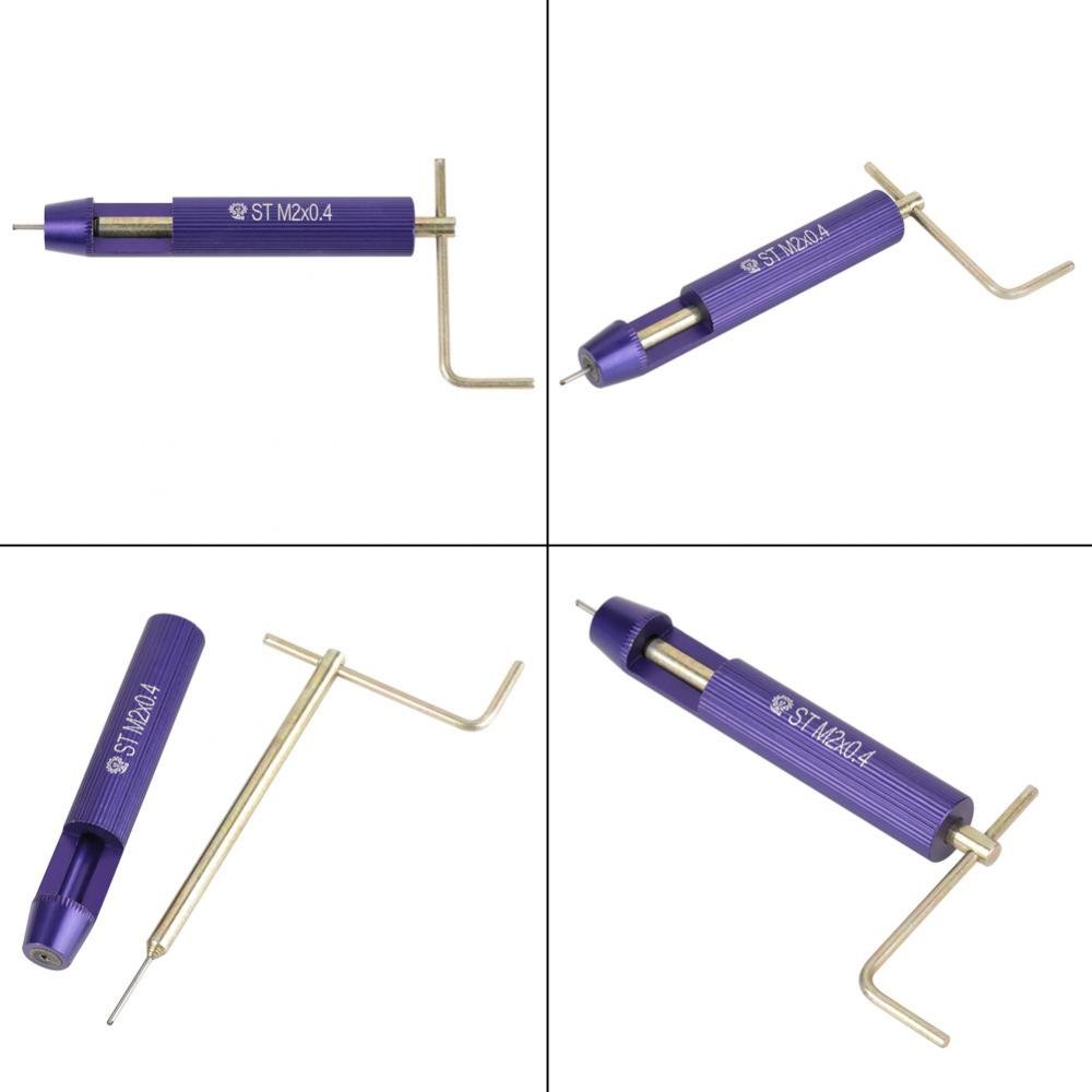 Akozon Gewinde Einsatzreparatur Satz Nachfüll-Reparatursatz 50pcs Edelstahl Coiled Draht Helical Gewindeeinsätze Gewindereparatureinsatz Schraubgewinde Gewindereparatur Gewindeschneideinsätze M2 x 2D