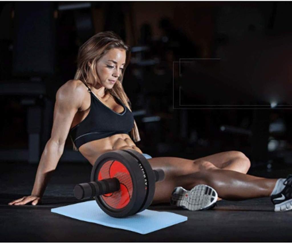 Abdominal and Core Exercise Workout Wheel, Home Fitness Workout, Silent Abdominal Roller