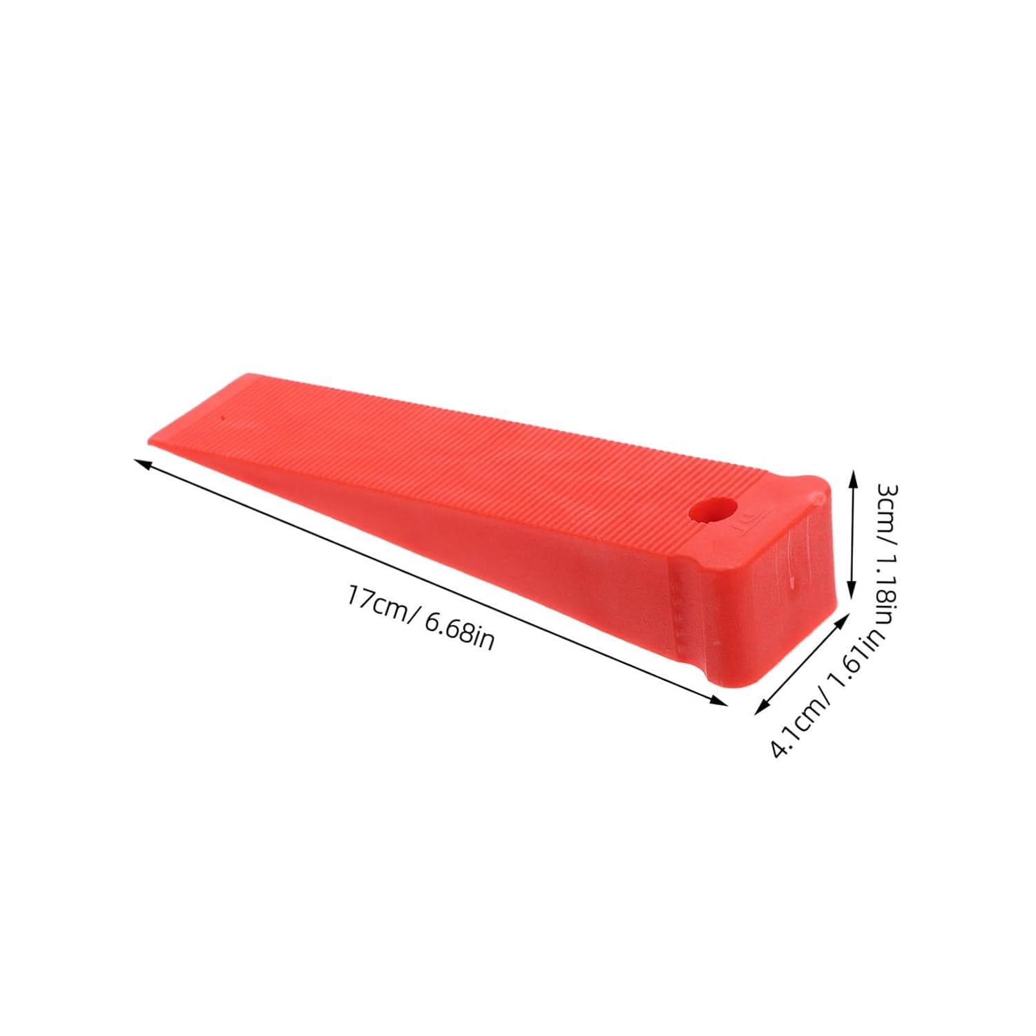 ULTECHNOVO 20pcs Red Plastic Door Frame Shims Alignment Wedges for Window Installation and Furniture Leveling, Stackable Adjustable Spacers for Indoor Door and Window Positioning
