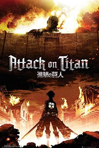 GB eye Attack On Titan Key Art 61 x 91.5cm Maxi Poster