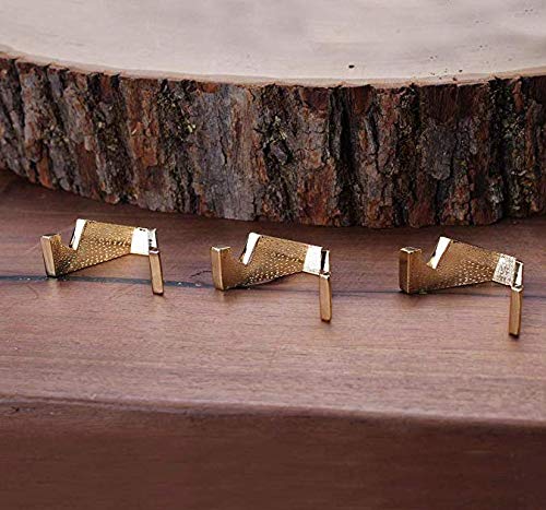 Soporte para monedas dorado brillante 6 unidades miniatura 5
