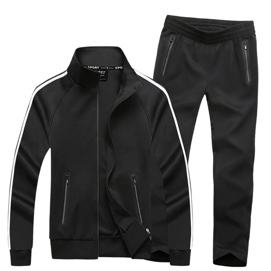 Modern Fantasy Women's Active Tracksuit Seamless Pocket Jogging Jacket & Pants Set
