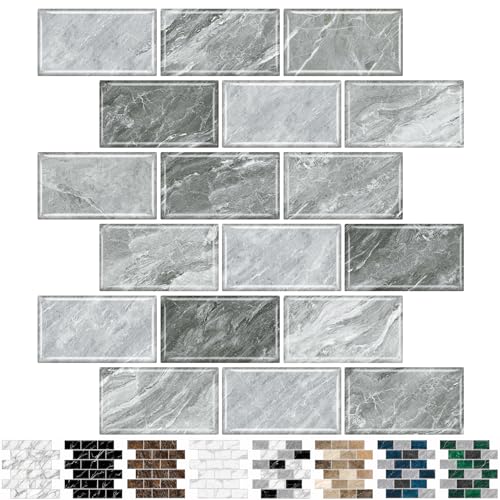Best Backsplash for Gray Cabinets: Top Peel and Stick Tile Picks 8 514RGSVnkhL. SL500
