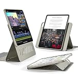 ESR for iPad Pro 12.9 Case (6th/5th Generation, 2022/2021), Removable Magnetic Cover, Adjustable Portrait/Landscape Stand with Raised Display View, 9 Standing Angles, Shift Series, Titanium