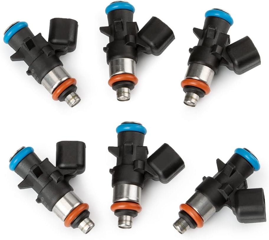 6PCS 0280158233 Fuel Injectors Nozzle For Chrysler Dodge Ram Jeep 3.6L 5184085AC 5184085AD