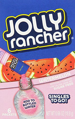 Jolly Rancher Singles To Go Powdered Drink Mix, 6-Count Box (12 Pack) –