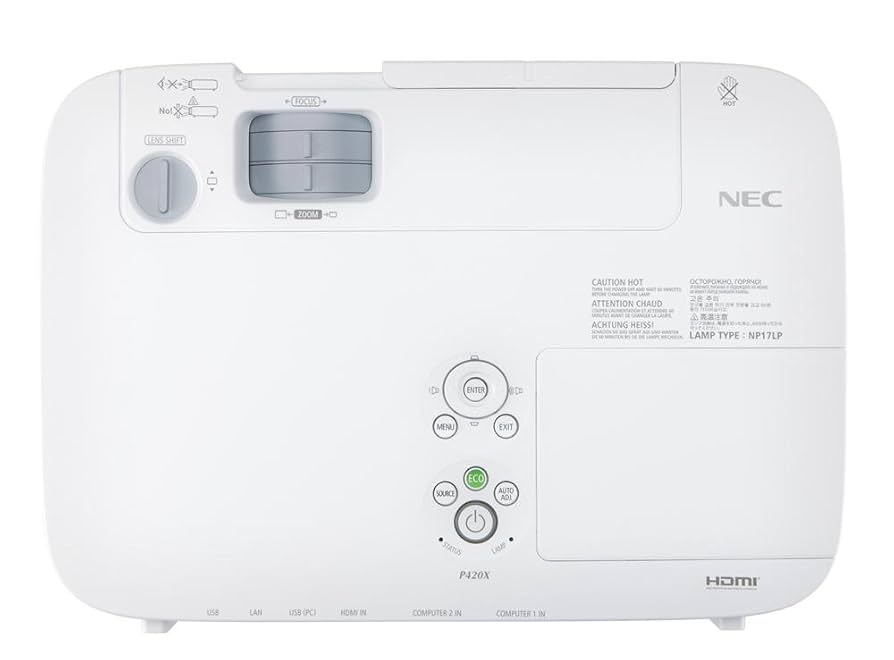 Amazon.com: NEC Display Solutions NP-P420X 1024 x 768 4200