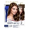 Clairol Root Touch-Up by Nice’n Easy Permanent Hair Dye, 5 Medium Brown Hair Color, 2 Count