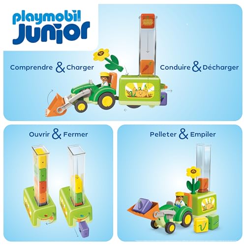 Playmobil Junior 71773 Tracteur avec planteuse - vue 5