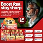 Fruit Punch Extra Strength Energy Shot 12 pk – 260mg Natural Caffeine B12 B6 – Energy & Focus Support – 2 Servings Sugar Free Zero Calorie Green Tea B-Vitamins Electrolytes Vegan – 1.93 fl oz - Image 3