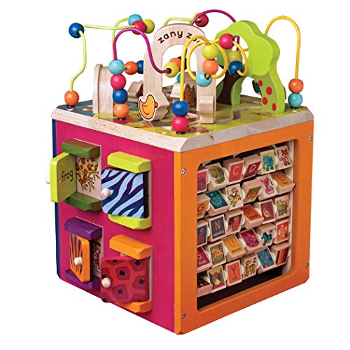 B. toys labyrinthe perles bois alphabet zoo