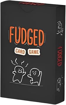 Fudged A Fun & Strategic Card Game for Adults & Families | Party & Game Night Must-Have | Fast-Paced, Competitive Card Game for 2-6 Players