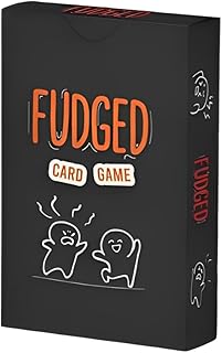 Fudged: A Fun & Strategic Card Game for Adults & Families | Party & Game Night Must-Have | Fast-Paced, Competitive Card Game for 2-6 Players