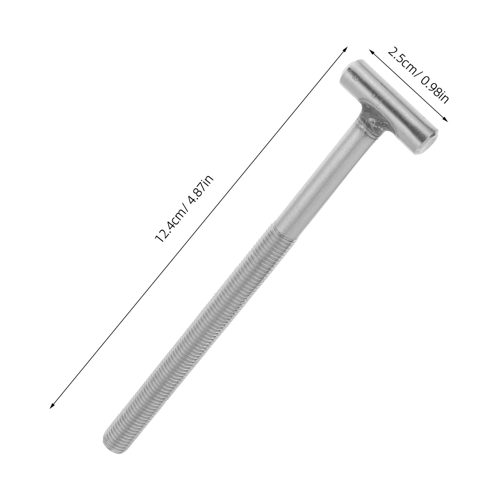 COLLBATH Lot de 2 vis à tête cylindrique en acier inoxydable pour soudage et réparation mécanique, compatibles avec DEX2400JN, DEX2420JKIT et 53108900 194997