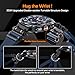 TAURI Designed for Samsung Galaxy Watch Ultra Bands 47mm (2025/2024) [Durable Liquid Silicone Strap + Stainless Steel Metal Connector] Military Rugged Band for Galaxy Watch Ultra Men Women, Navy Blue