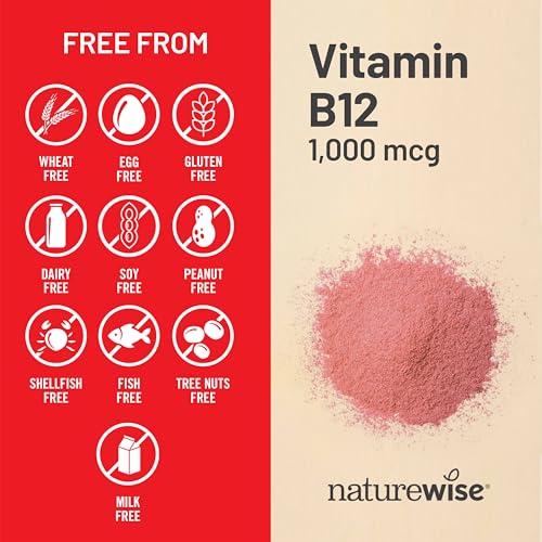 NatureWise Vitamin B12 1000 mcg - Dietary Supplement for Supporting Energy Metabolism, Mental Clarity, Nervous System Health - Easy-to-Swallow, Soy & Gluten-Free, Non-GMO - 150 Count[150-Day Supply] - image 5