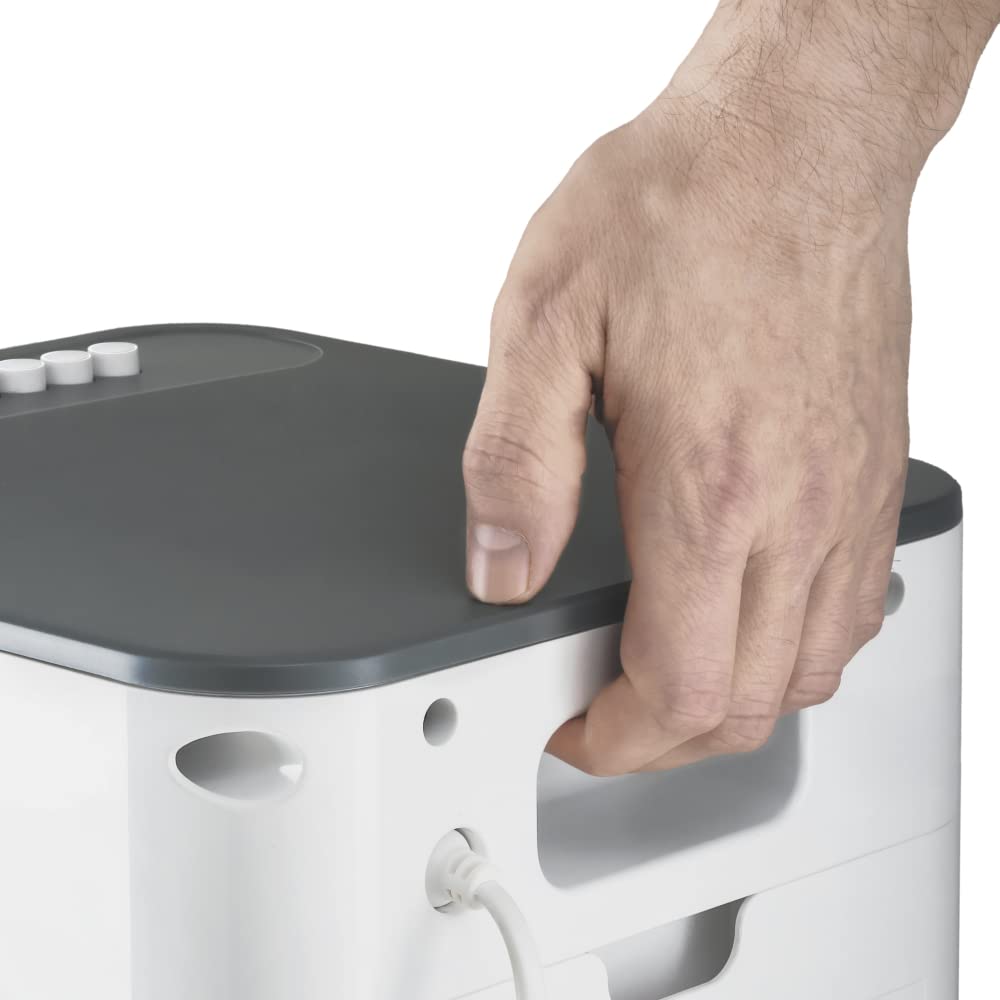 TROTEC Rafraîchisseur d'air - climatiseur mobile PAE 21 avec filtre à air - climatiseur mobile sans évacuation, 3 vitesses, fonction swing, fonctionne par évaporation