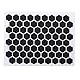 Asixxsix Telefon-Griffband, 10 Pcs Acryl Maus Grip Tape Sechseck Form Telefon Grip Aufkleber schweißabsorbierend Anti-Rutsch-Controller Gr ip Ta pe für Tele fon Maus Laptop Tablet Gaming Case